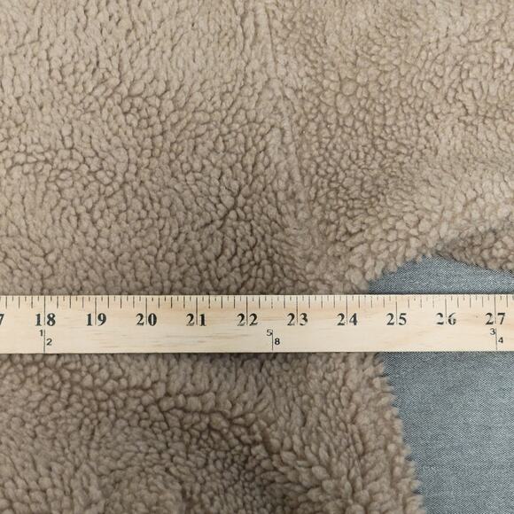 Fabletics Teddy Oversized Bomber Jacket Women's Size XL Beige NWT! - Picture 5 of 7